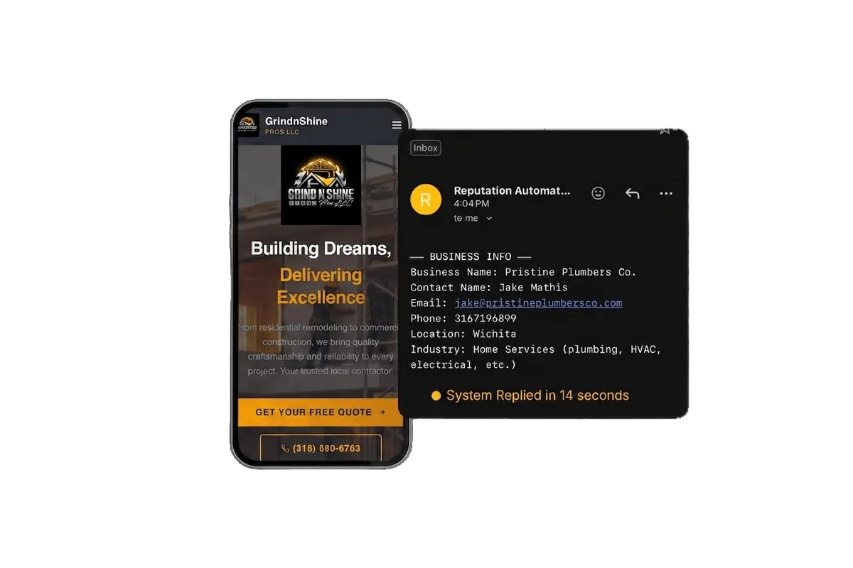 Grind N Shine Pros mobile website